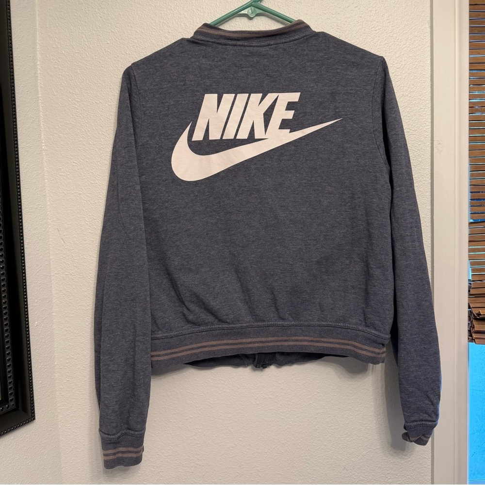 Nike Zip-up Jacket with White Logo